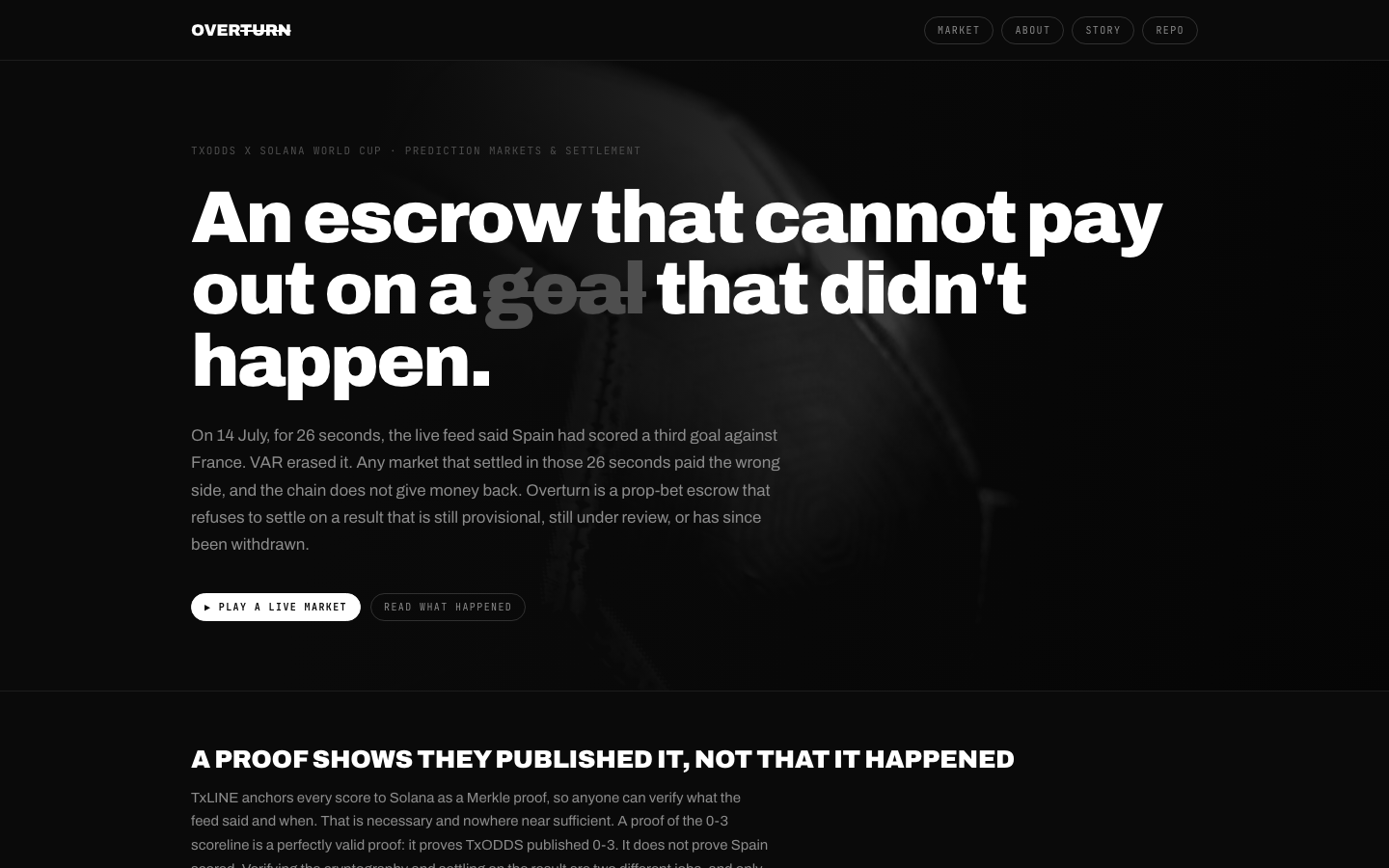 Screen at step 1